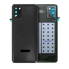 Back Cover With Camera Lens For Samsung Galaxy M31 (M315 / 2020) (Service Pack) (Black)