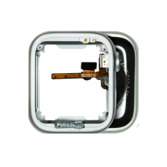 Housing Assembly Compatible For Watch Series 8 (41MM) (GPS Version) (Used OEM Pull: Grade B/C) (Aluminum/Silver)