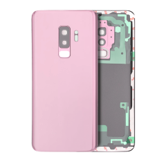 Back Cover Glass With Camera Lens Compatible For Samsung Galaxy S9 Plus (Service Pack) (Lilac Purple)