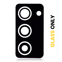 Back Camera Lens (Glass Only) With Adhesive Compatible For Samsung Galaxy Z Fold 2 5G (Mystic Black) (10 Pack)