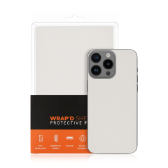 Wrapd Back Skin - Calfskin (Blanco) (pack de 10)