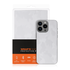Wrapd Back Skin - Camouflage Pattern (Blanco) (pack de 10)