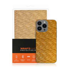 Wrapd Back Skin - Mosaic Pattern (Gold) (10 Pack)