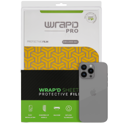 Wrapd Protective Film- Pro (200MM*300MM) (10 Pack)