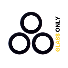 Back Camera Lens (Glass Only) With Adhesive Compatible For Samsung Galaxy A13 5G (A136 / 2021) (3 Piece Set)