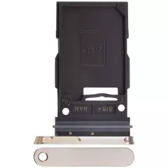 Single Sim Card Tray Compatible For Samsung Galaxy S24 5G / S24 Plus 5G (Amber Yellow)