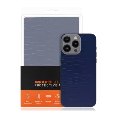 Wrapd Back Skin - Crocodile Pattern (Azul) (pack de 10)