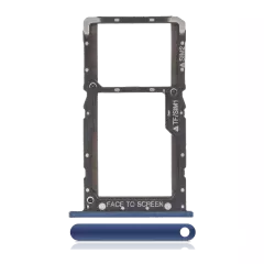 Sim Card Tray Compatible For Xiaomi Pocophone F1 (Steel Blue)