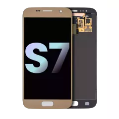 OLED Assembly Without Frame Compatible For Samsung Galaxy S7 (Service Pack) (Gold Platinum)