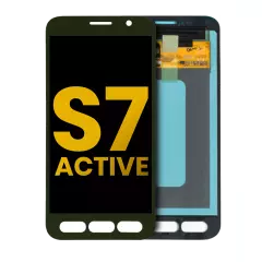 LCD Assembly Without Frame Compatible For Samsung Galaxy S7 Active (Green Camo)
