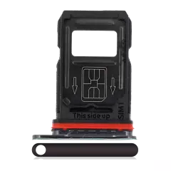 Sim Card Tray Compatible For OnePlus 7 Pro (Mirror Gray) (GENUINE OEM)