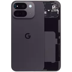 Back Cover Glass Compatible For Google Pixel 9 Pro XL / 9 Pro Fold (Used OEM Pull: Grade A) (Obsidian)