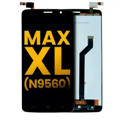LCD Assembly Without Frame Compatible For ZTE Max XL (N9560) (Refurbished) (Black)