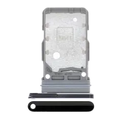 Dual Sim Card Tray Compatible For Samsung Galaxy S21 Plus (Phantom Black)