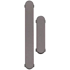 Hard Buttons (Power / Volume) Compatible For Samsung Galaxy S25 Ultra (Titanium Gray)