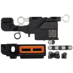 Loudspeaker / Mic Mesh For iPhone 16 (Black) (10 Pack)