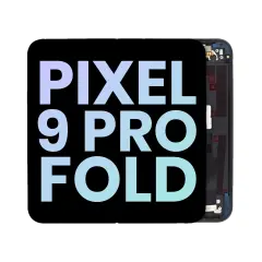 Inner OLED Display Assembly With Frame For Google Pixel 9 Pro Fold (Genuine OEM) (Carbon)