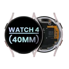 OLED Assembley Compatible For Samsung  Galaxy Watch 4 (40mm) (Service Pack) (Pink)