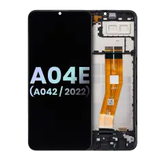 LCD Assembly With Frame Compatible For Samsung Galaxy A04E (A042 / 2022) (Service Pack) (All Colors)