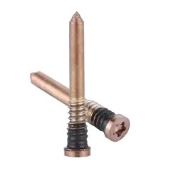 Bottom Security Screws Compatible For iPhone 12 Pro Max (Service Pack) (Gold)