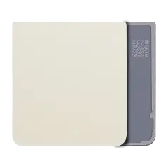 Bottom Back Cover Glass Compatible For Samsung Galaxy Z Flip 3 5G (Service Pack) (Cream)