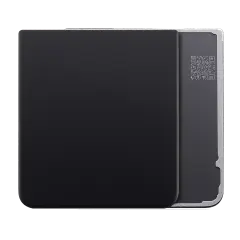 Bottom Back Cover Glass Compatible For Samsung Galaxy Z Flip 3 5G (Service Pack) (Phantom Black)