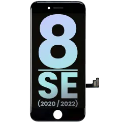 LCD Assembly Compatible For iPhone 8 / SE (2020 / 2022) (Service Pack) (Black) 