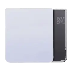 Bottom Back Cover Glass Compatible For Samsung Galaxy Z Flip 3 5G (Service Pack) (Blue)