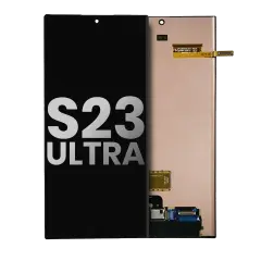 OLED Assembly Without Frame Compatible For Samsung Galaxy S23 Ultra 5G (US & International) (Used OEM Pull: Grade A) (All Colors)