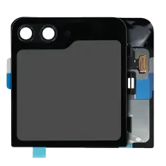 Outer OLED Assembly Compatible For Samsung Galaxy Z Flip 5 5G (US & International) (Used OEM Pull: Grade B/C) (Graphite)