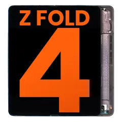 Inner OLED Assembly With Frame Compatible For Samsung Galaxy Z Fold 4 5G  (US & International) (Blemish: Grade C) (Phantom Black)