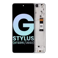 LCD Assembly With Frame Compatible For Motorola Moto G Stylus 5G (XT2215 / 2022) (Genuine OEM) (Seafoam Green)