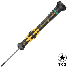  Kraftform Micro ESD Torx screwdriver TX 2 X 40 MM (1567) (Wera)