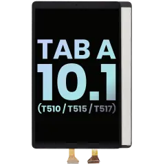LCD Assembly Without Frame Compatible For Samsung Galaxy Tab A 10.1" (T510 / T515 / T517) (Service Pack) (Black)