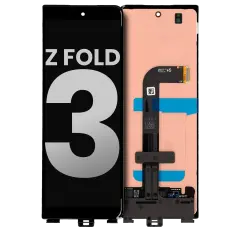 Outer OLED Assembly Without Frame Compatible For Samsung Galaxy Z Fold 3 5G (Used OEM Pull: Grade A/B) (All Colors)