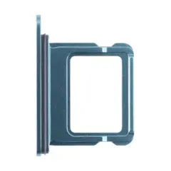 Single SIM Card Tray Compatible For iPhone 16 / 16 Plus (Genuine OEM) (Teal)