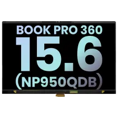Complete LCD Display Assembly Compatible For Samsung Galaxy Book Pro 360 15.6" (NP950QDB / NP950QED) (Service Pack) (Mystic Navy)