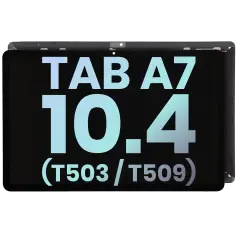 LCD Assembly Without Frame Compatible For Samsung Galaxy Tab A7 10.4" (T503 / T509) (2022) (Service Pack) (Black)