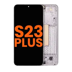 OLED Assembly With Frame Compatible For Samsung Galaxy S23 Plus 5G (Blemish: Grade C) (Lavender)