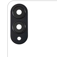 Back Camera Lens With Cover Bezel Ring For Samsung Galaxy S25 Edge (S937) (Titanium Jetblack)