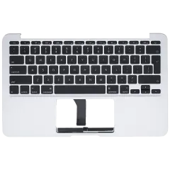 Top Case With Keyboard And Microphone For MacBook Air 13" (A1466 / Mid 2013 / Early 2014 / Early 2015 / Mid 2017) (US English) (Used OEM Pull: Grade A)
