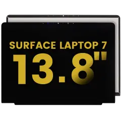 LCD Assembly With Digitizer Compatible For Microsoft Surface Laptop 7 13.8" (Refurbished)  (Black)