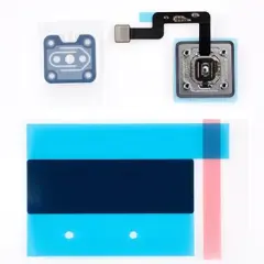 Fingerprint Sensor (Touch ID Board with Bracket Kit) For MacBook Air 15" (A3241) (2025) (M4) (Genuine OEM) (Midnight / Sky Blue)