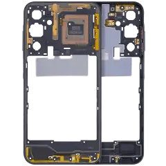 Mid-Frame Housing For Samsung Galaxy A25 5G (A256 / 2023) (Brave Black)