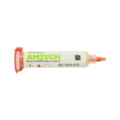 16150 Tacky Solder Flux Paste 10cc Syringe NC-559-V2 Water-Washable No-Clean for PCB & BGA Repair  (Amtech)