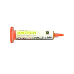 16040 Tacky Solder Flux Paste 10cc Syringe  LF-4300 Water-Washable No-Clean for PCB & BGA Repair  (Amtech)