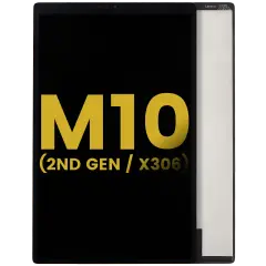 LCD Assembly Without Frame For Lenovo Tab M10 HD 2nd Gen 10.1" (X306) (Refurbished) (Black)