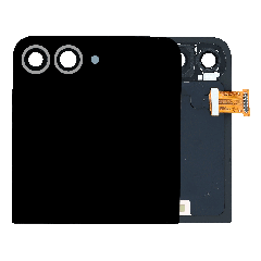 Outer OLED Assembly For Samsung Galaxy Z Flip 6 5G (US & International) (Service Pack) (Silver Shadow)