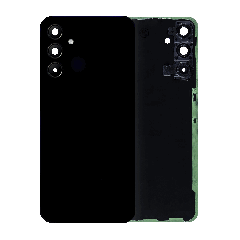 Back Cover Glass With Samsung Galaxy A15 5G (A156 / 2023) (Service Pack) (Brave Black)   