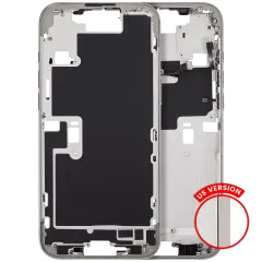 Chasis (marco intermedio) con Power y Botón de volumen para iPhone 16 Pro Max (versión EE. UU.) (Compatible Plus)